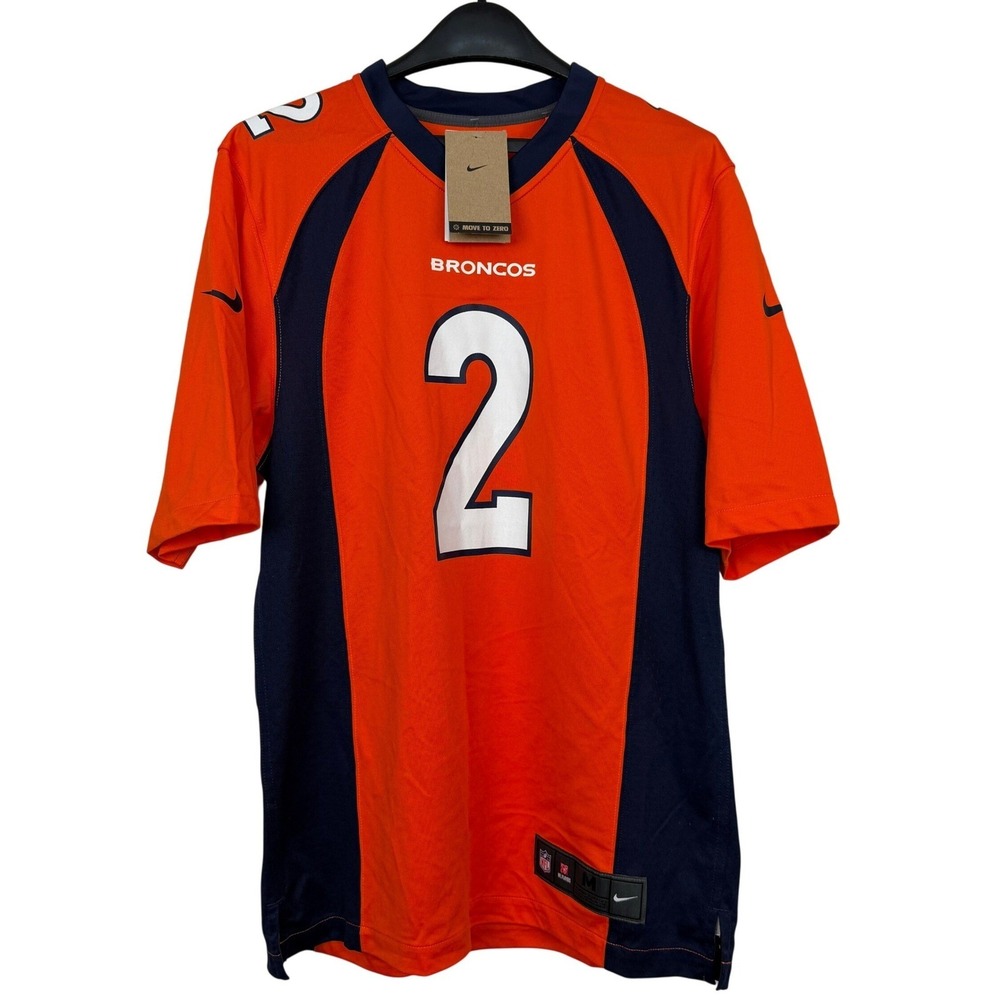 NEW Denver Broncos Nike  Patrick Surtain II ON FIELD Jersey Mens M Orange NFL #2